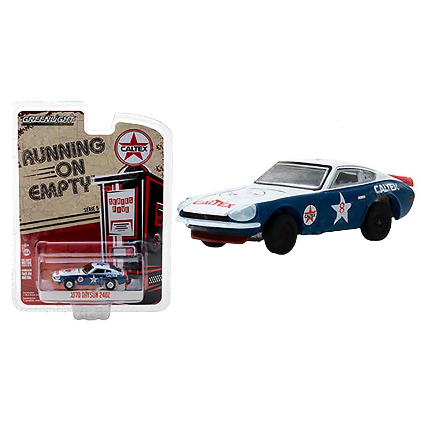 Blue 1970 Datsun 240Z diecast model product image