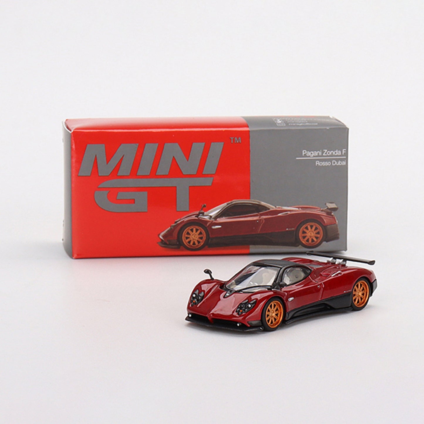 Red Pagani Zonda diecast model product image