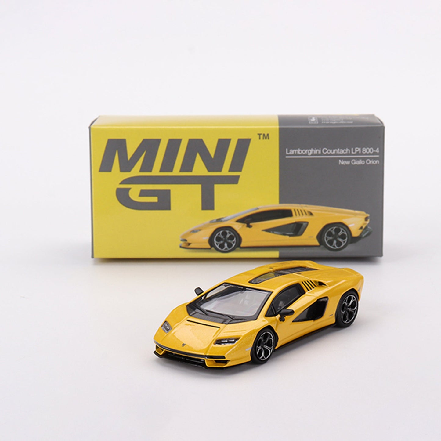 Yellow 2016 Lamborghini Countach diecast model product image