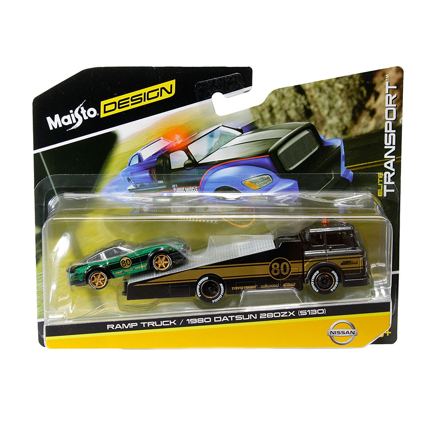 Green 1980 Datsun 280Zx diecast model product image