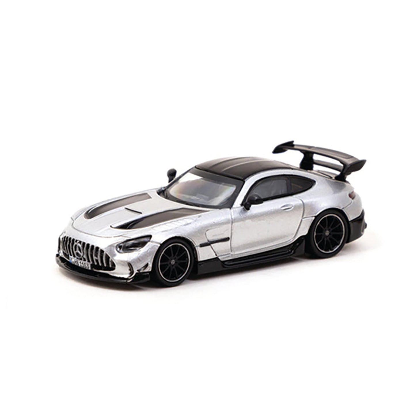 Silver Mercedes-Benz AMG GT diecast model product image
