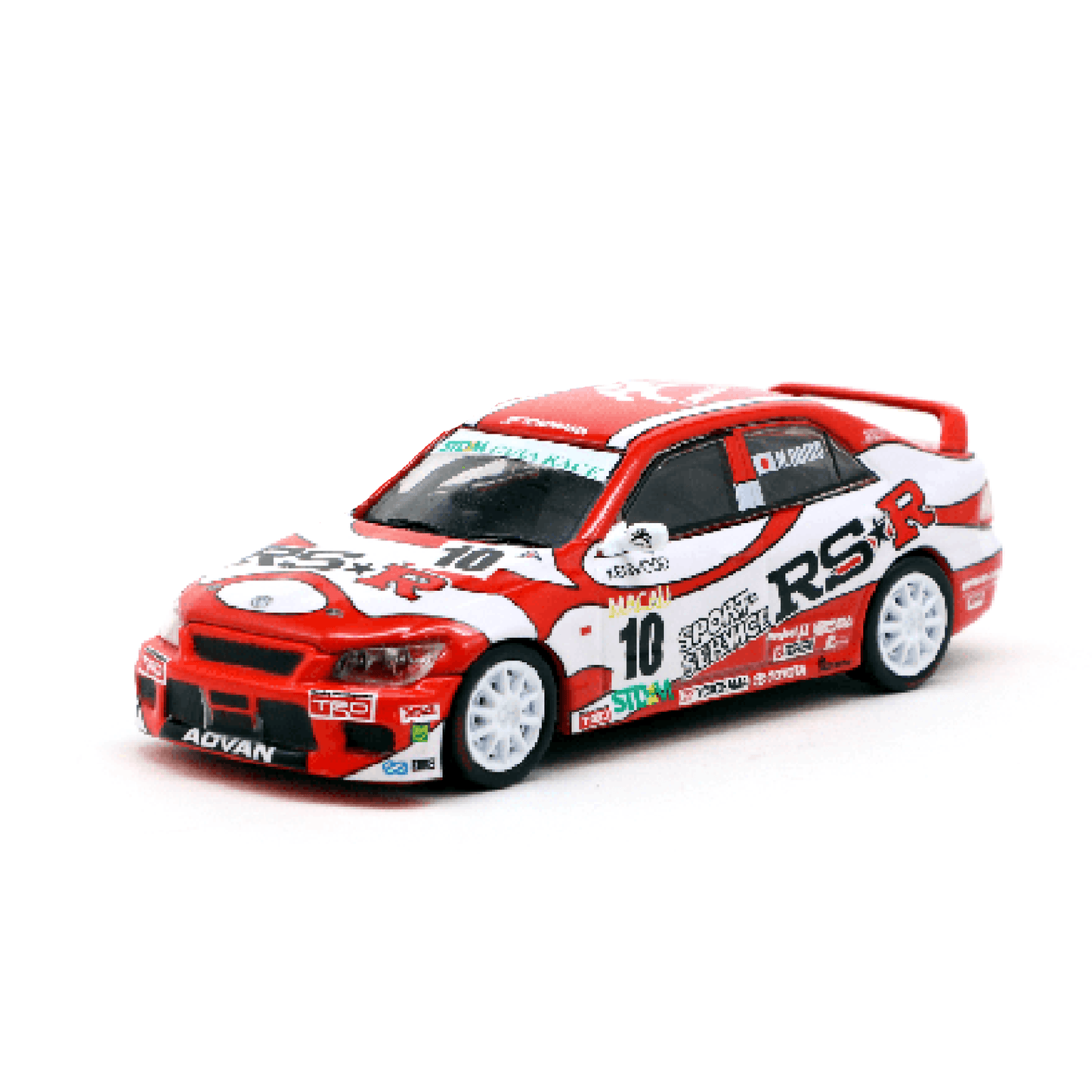 Red 2001 Toyota Altezza diecast model product image