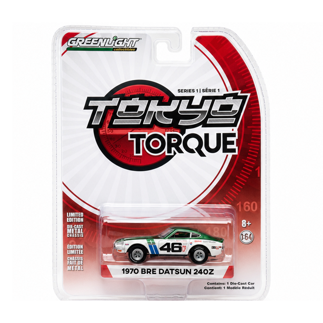 Red 1970 Datsun 240Z Chase Car diecast model product image
