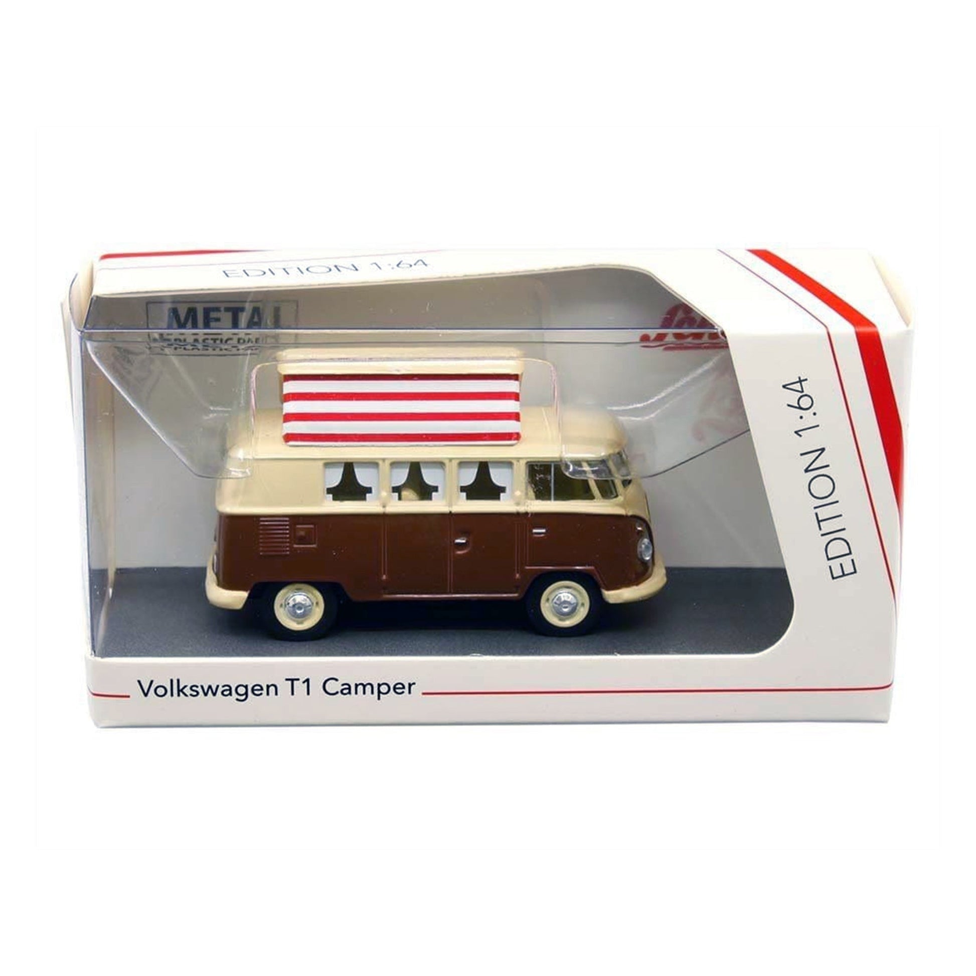 Brown Volkswagen T1c diecast model product image