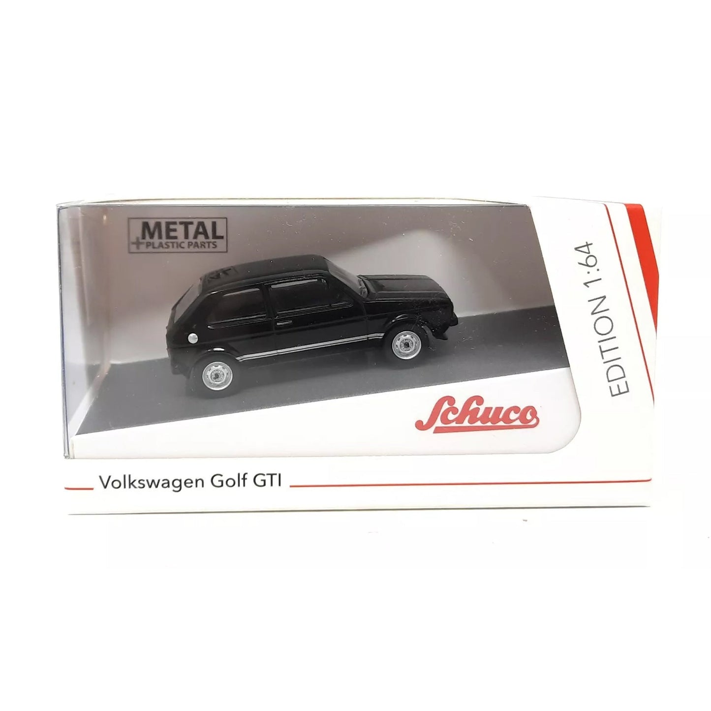 Black Volkswagen Golf GTI diecast model product image