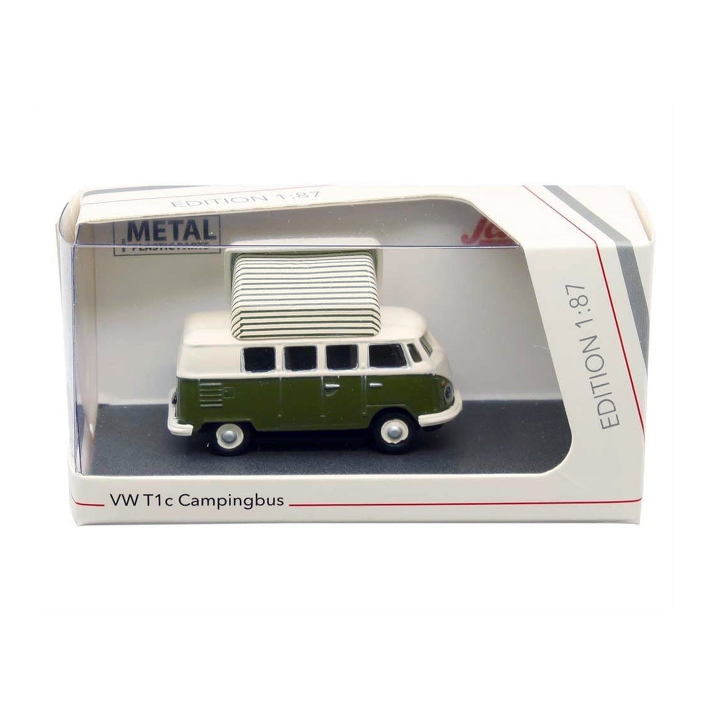 Green Volkswagen T1c diecast model product image