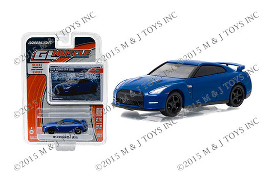 Blue Greenlight Collectibles 2014 Nissan GT-R (R35)