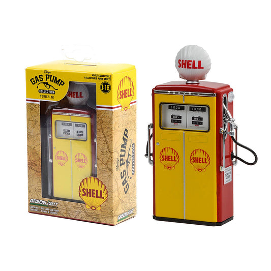 1954 Tokheim 350 Twin Gas Pump - Shell Oil (1:18)