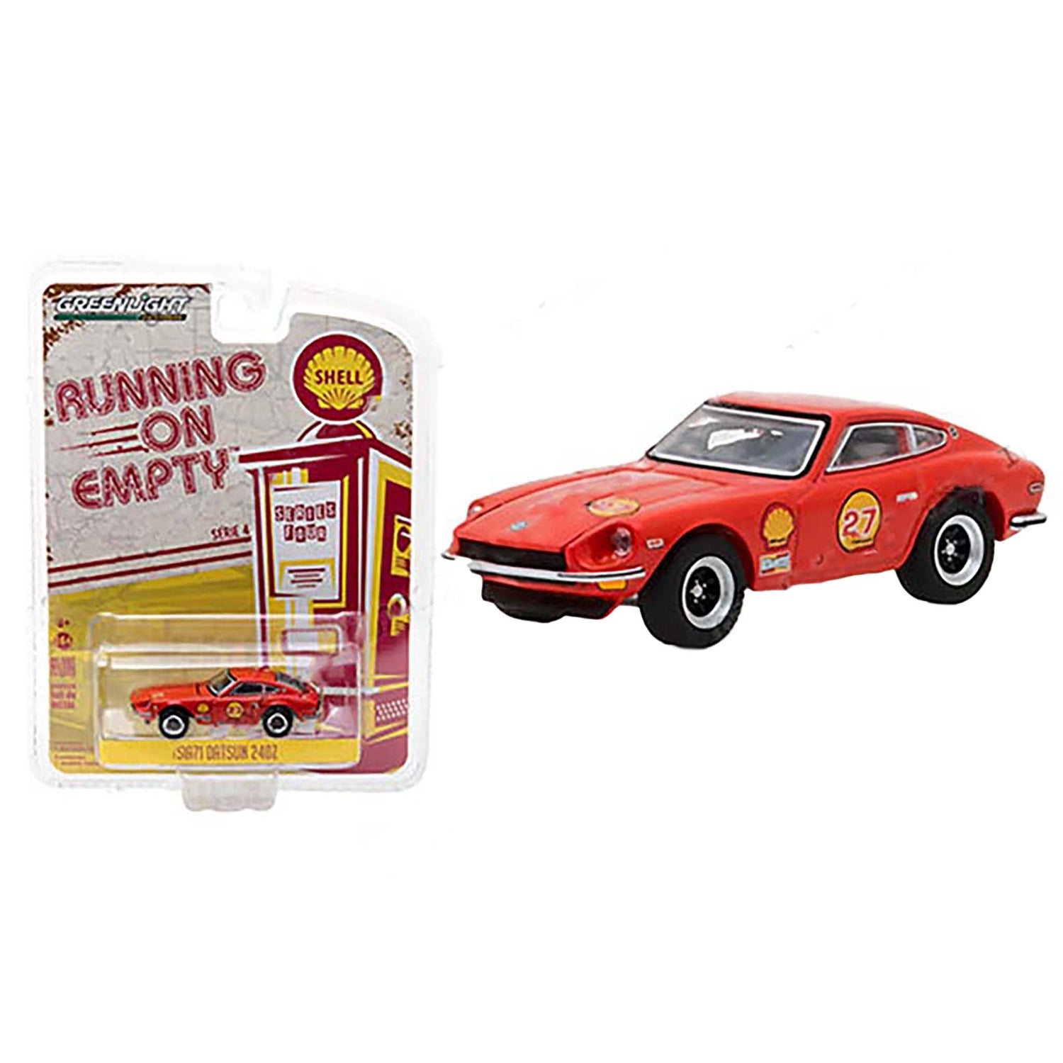 Red 1971 Datsun 240Z diecast model product image