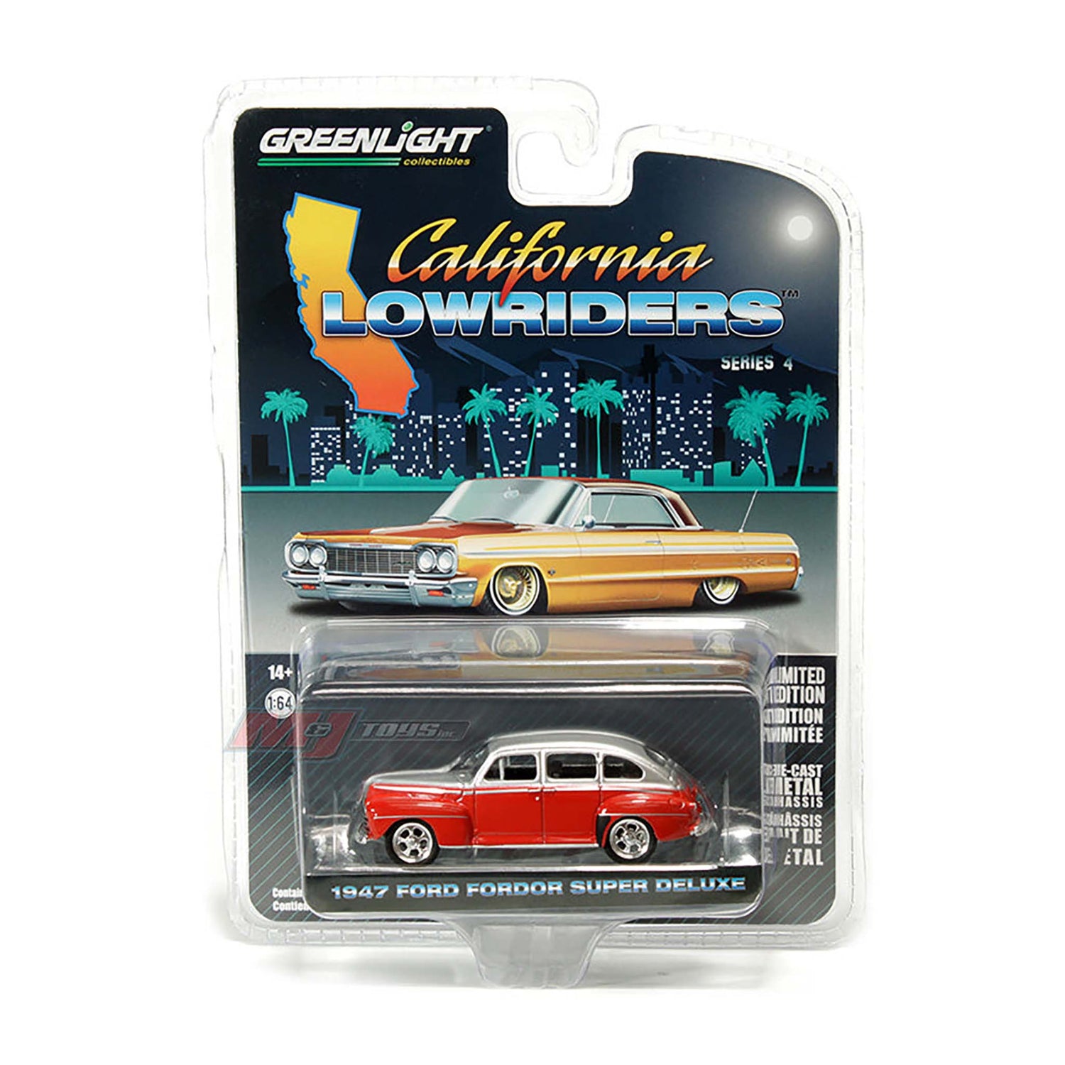 Silver 1947 Ford Fordor diecast model product image