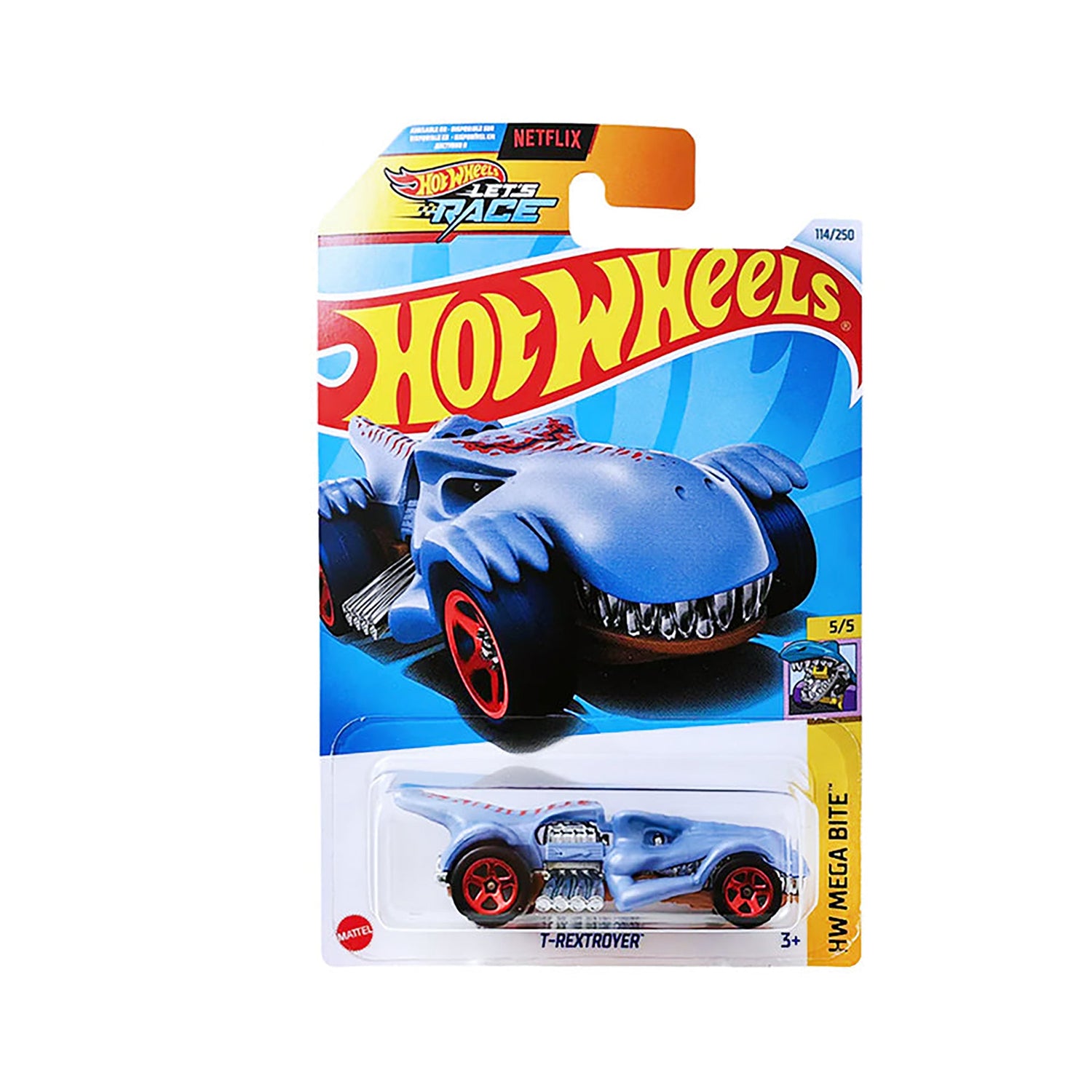 Blue T-Rextroyer diecast model product image