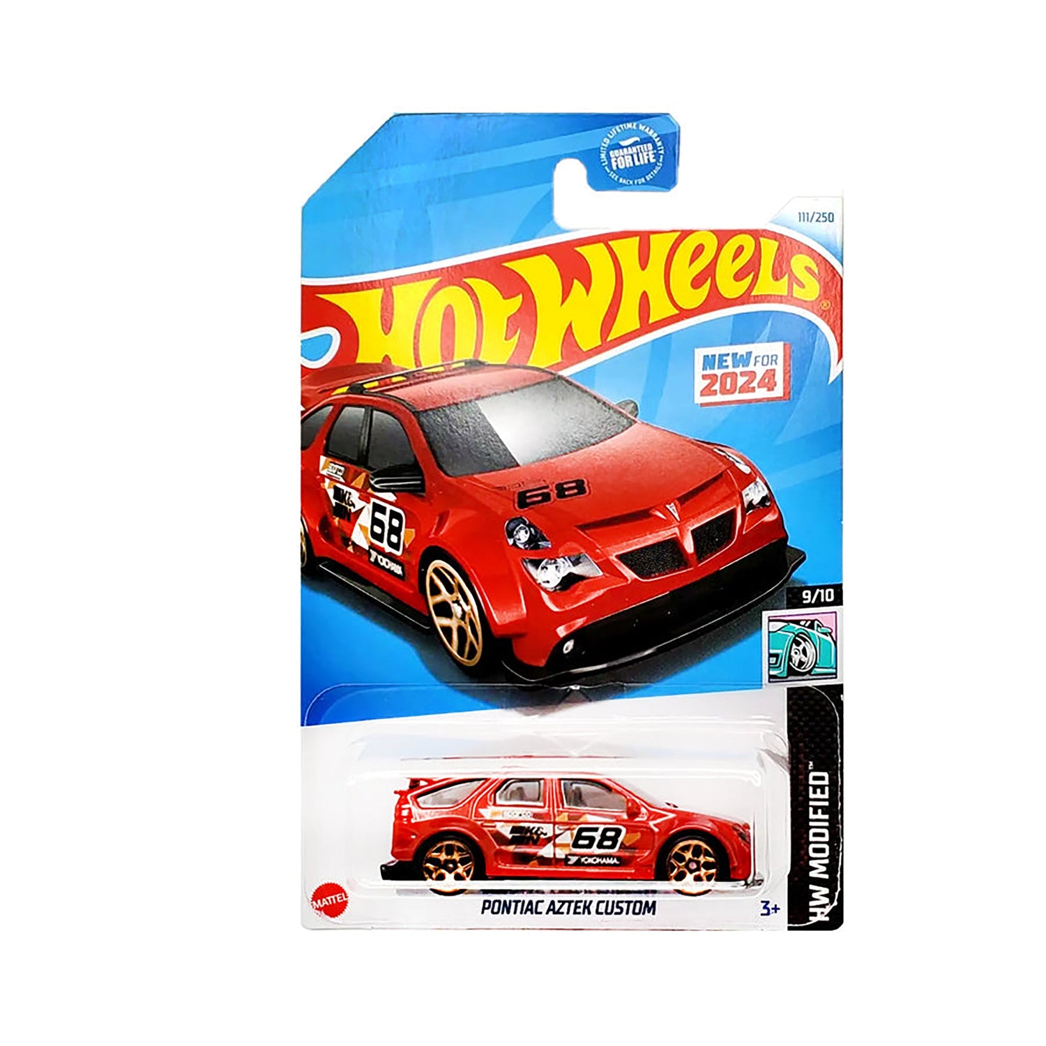 Red Pontiac Aztek diecast model product image