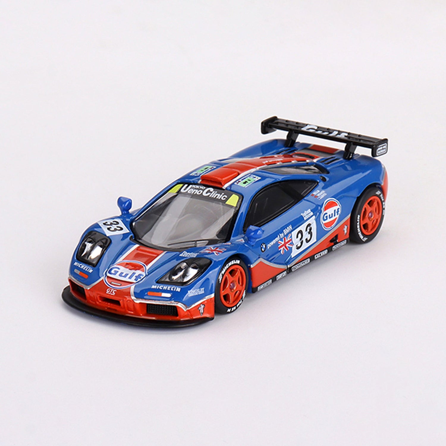 Blue 1996 McLaren F1 diecast model product image