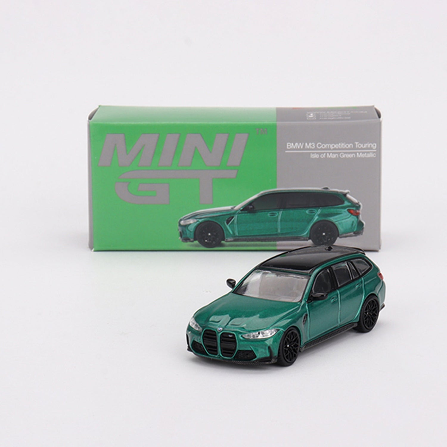 Green Metallic BMW M3 diecast model product image