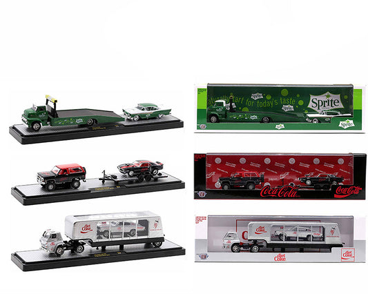 M2 Machines 1:64 Coca-Cola Auto-Haulers Release TW18 Assortment