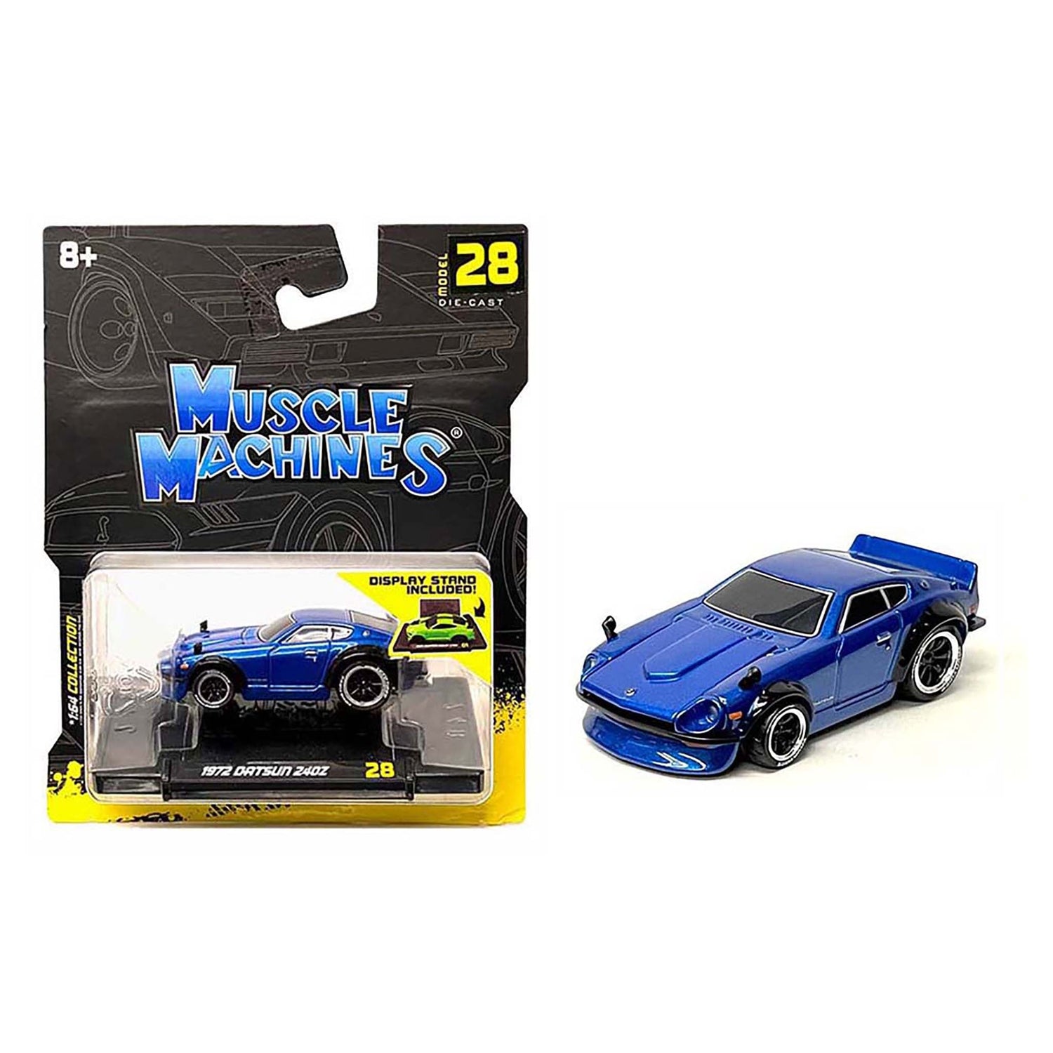 Blue 1972 Datsun 240Z diecast model product image