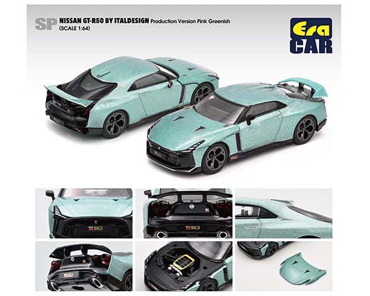 Era CAR 1:64 Nissan GT-R50 By Italdesign Greenish SP48