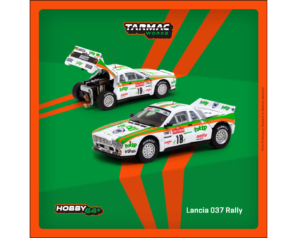 White Tarmac Works 1983 Lancia Rally 037 - Rallye Sanremo