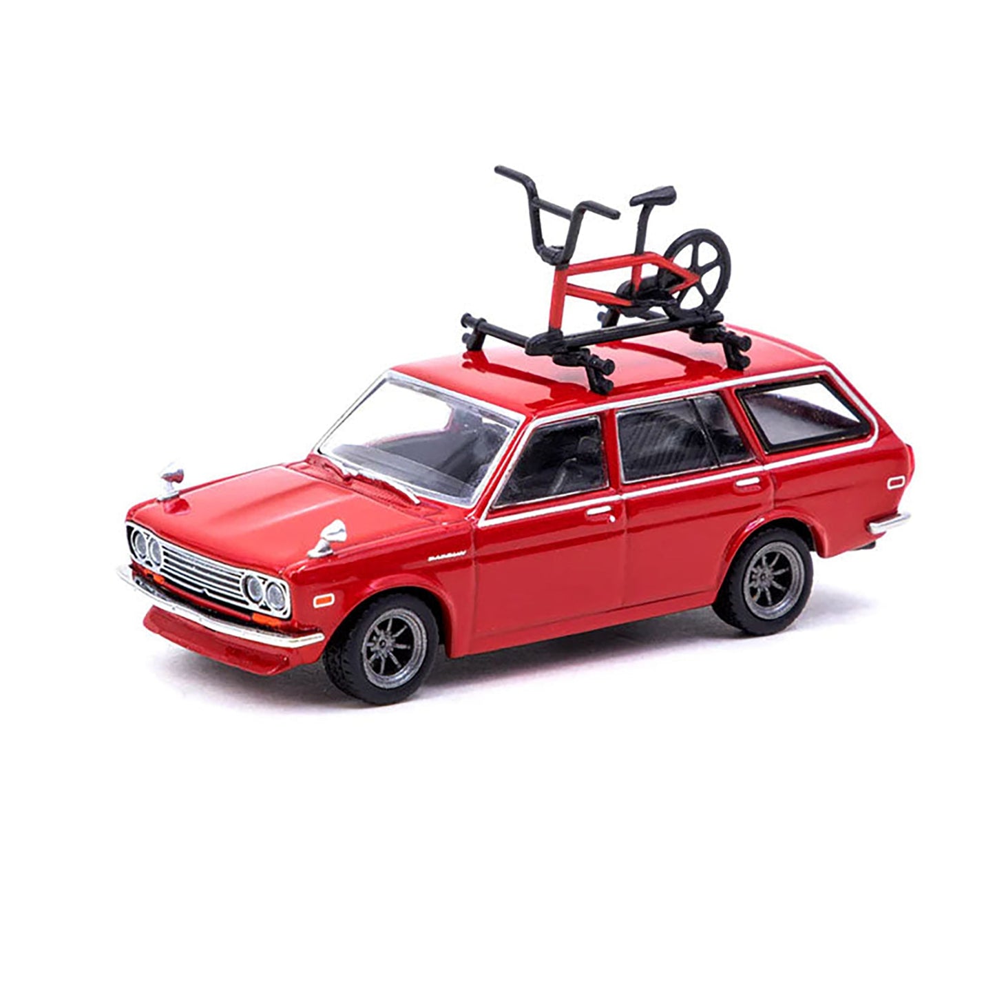 Datsun 510 Bluebird Wagon w/ Bicycle and Rack