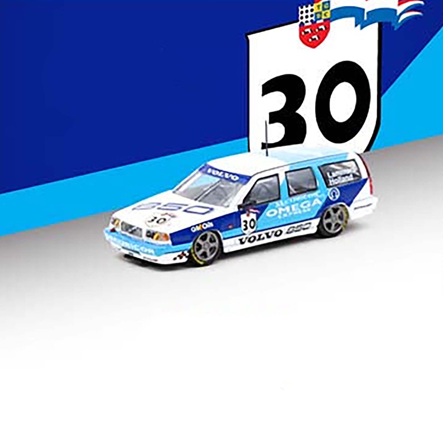 White 1994 Volvo 850 diecast model product image