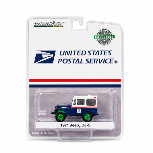 Blue 1971 Jeep DJ-5 Chase Car diecast model product image