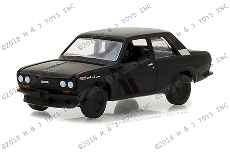 Black Greenlight Collectibles 1968 Datsun 510