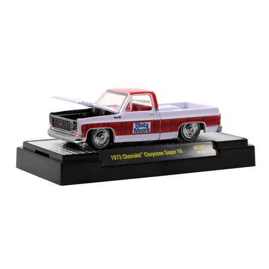 White 1973 Chevrolet C10 diecast model product image