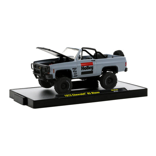 Grey 1973 Chevrolet Blazer diecast model product image