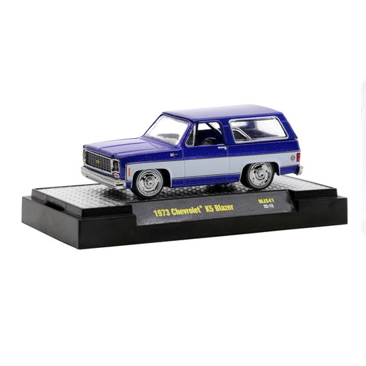 White 1973 Chevrolet Blazer diecast model product image